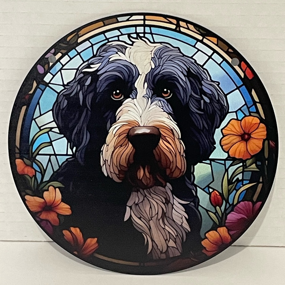 Suncatcher Acrylic Sheepdog Home Decor Gifts New 6”